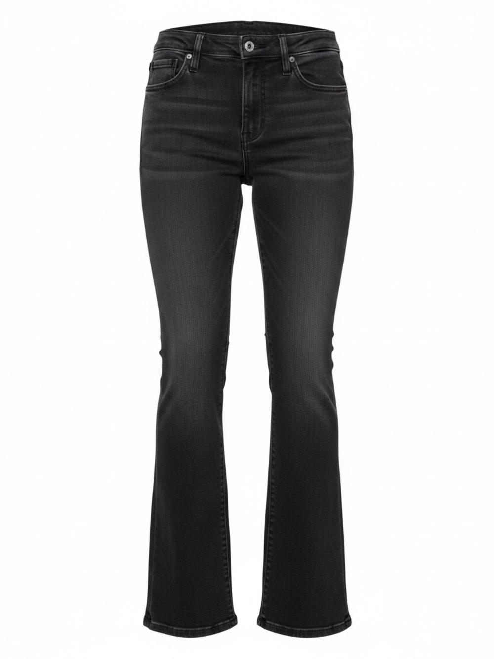 Madewell Black High-Rise Flare Jeans